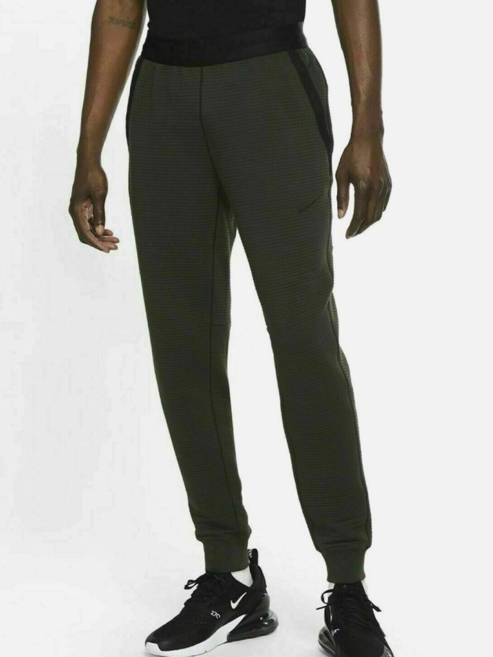 Nike Sportswear TechPack Engineered Pant Green and Black S